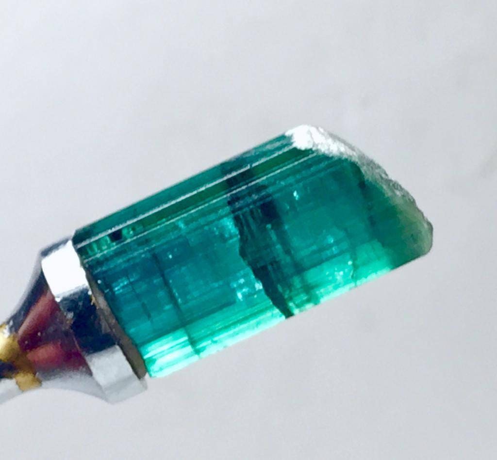 12.7 Carat Natural Indigolite Tourmailine Crystal