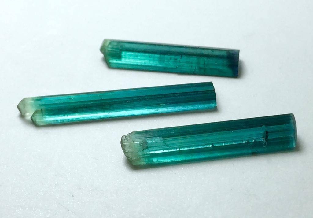 5.8 Carat Bluish Tourmaline Crystals