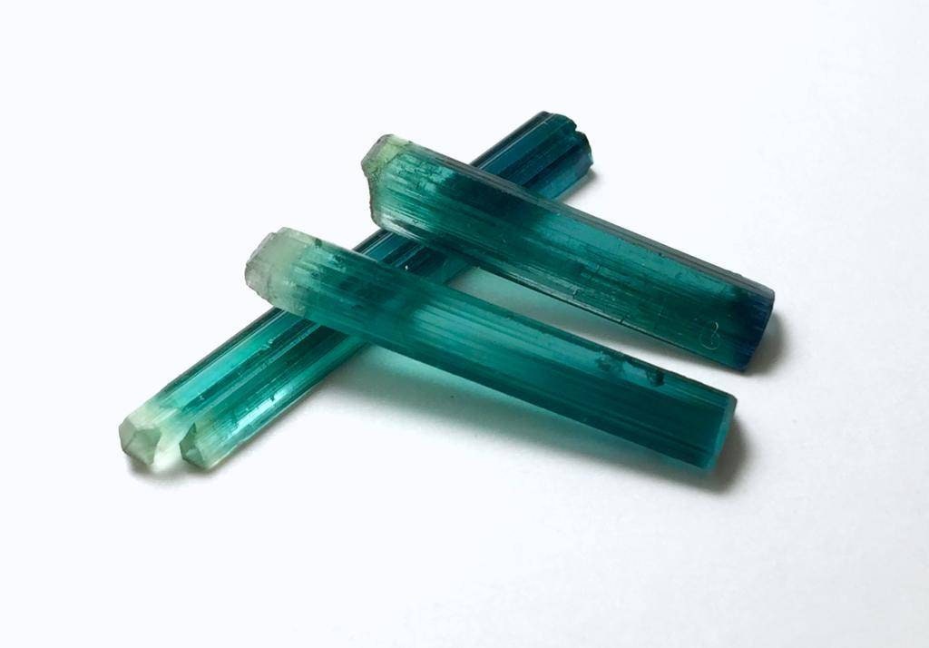 5.8 Carat Bluish Tourmaline Crystals