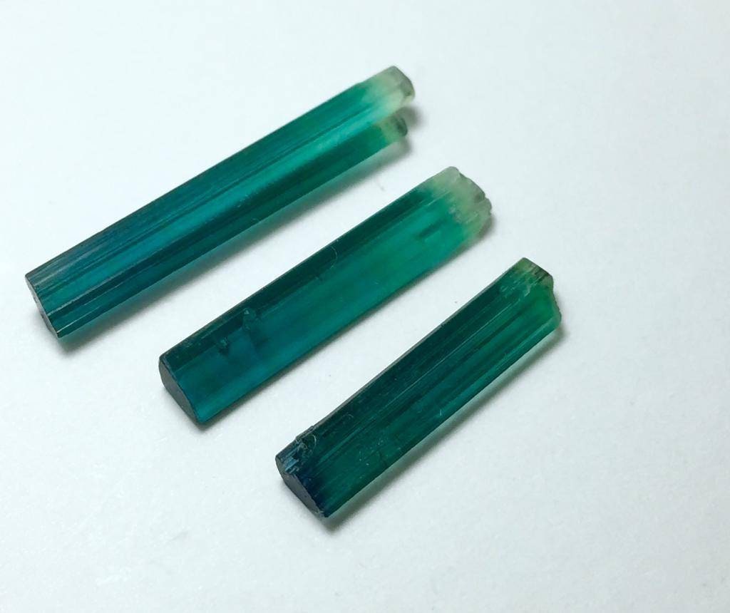 5.8 Carat Bluish Tourmaline Crystals