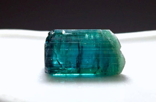 13.7 Carat Blue Tourmaline Crystal