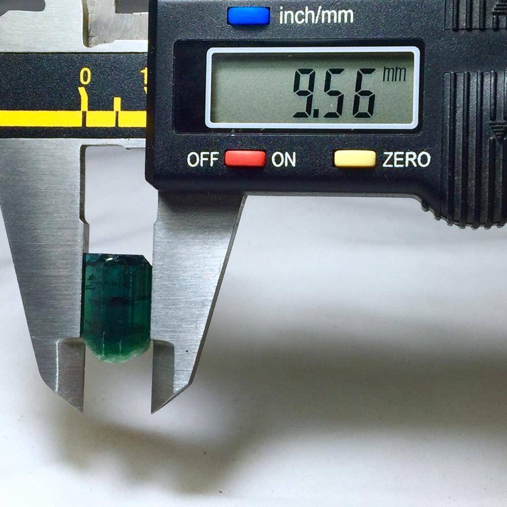 13.7 Carat Blue Tourmaline Crystal