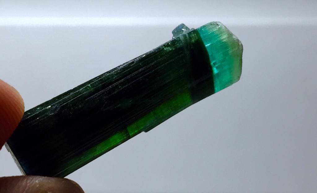 Bi Colour Tourmaline Crystal