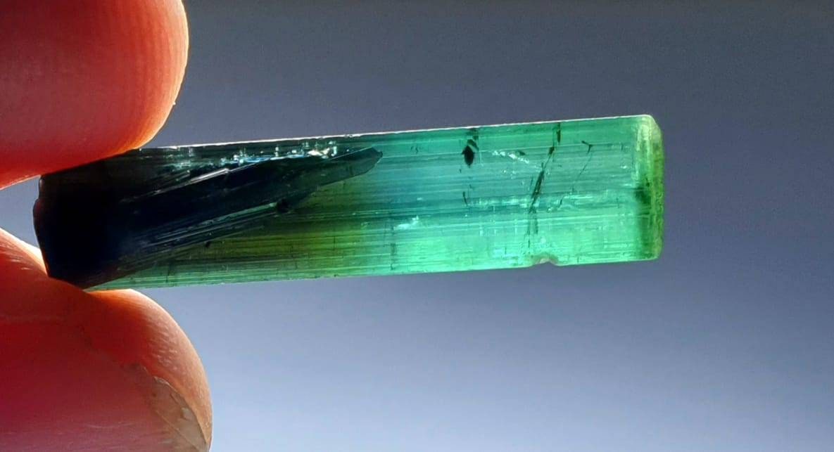 Double Termination Tourmaline Crystal