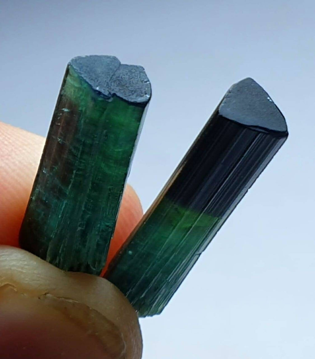 Blue Tourmaline Crystals