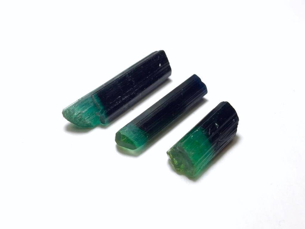 Bi Colour Tourmaline Crystals