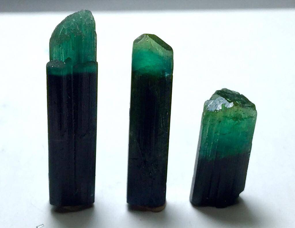 Bi Colour Tourmaline Crystals