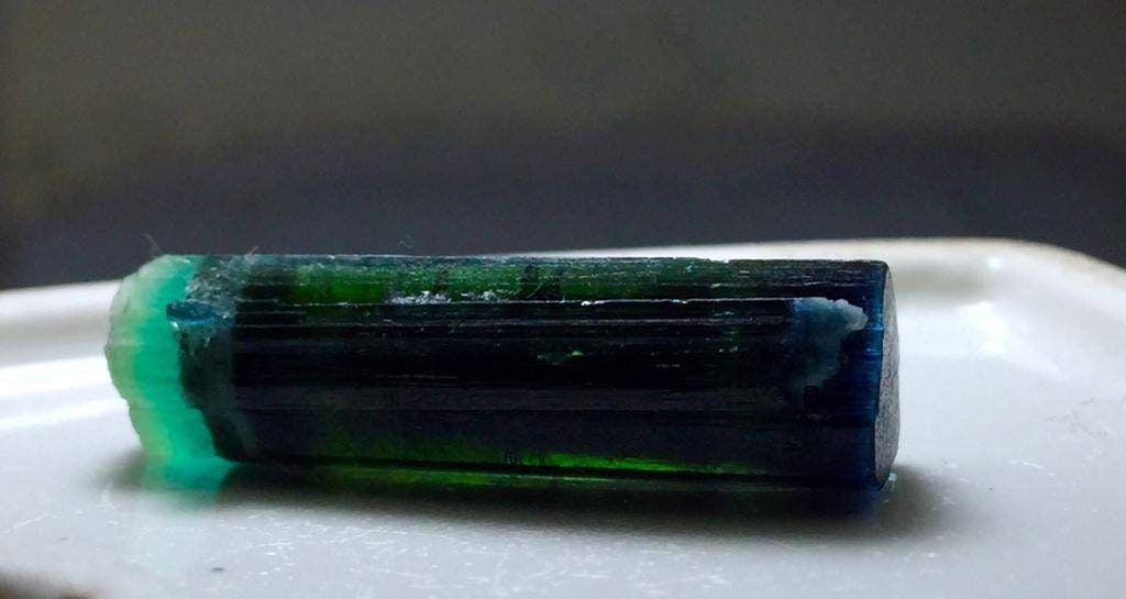 Bi Colour Tourmaline Crystal