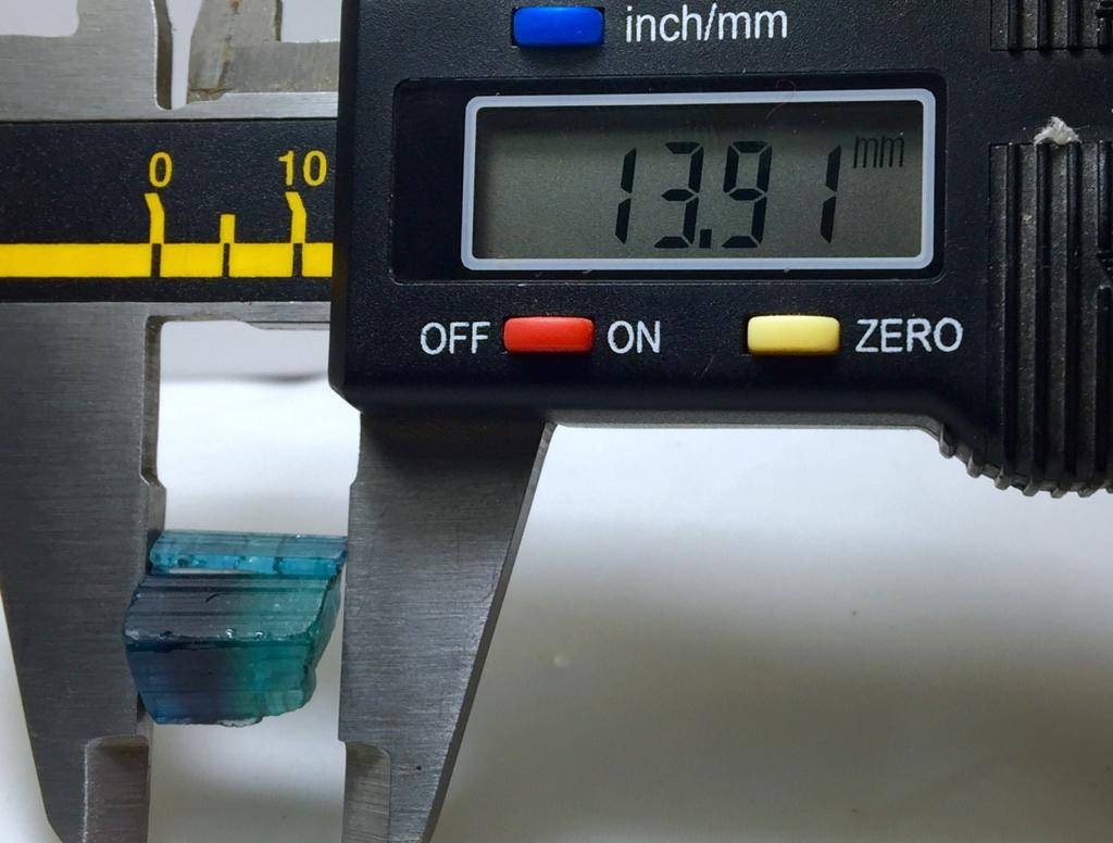 Ink Blue Tourmaline Crystal
