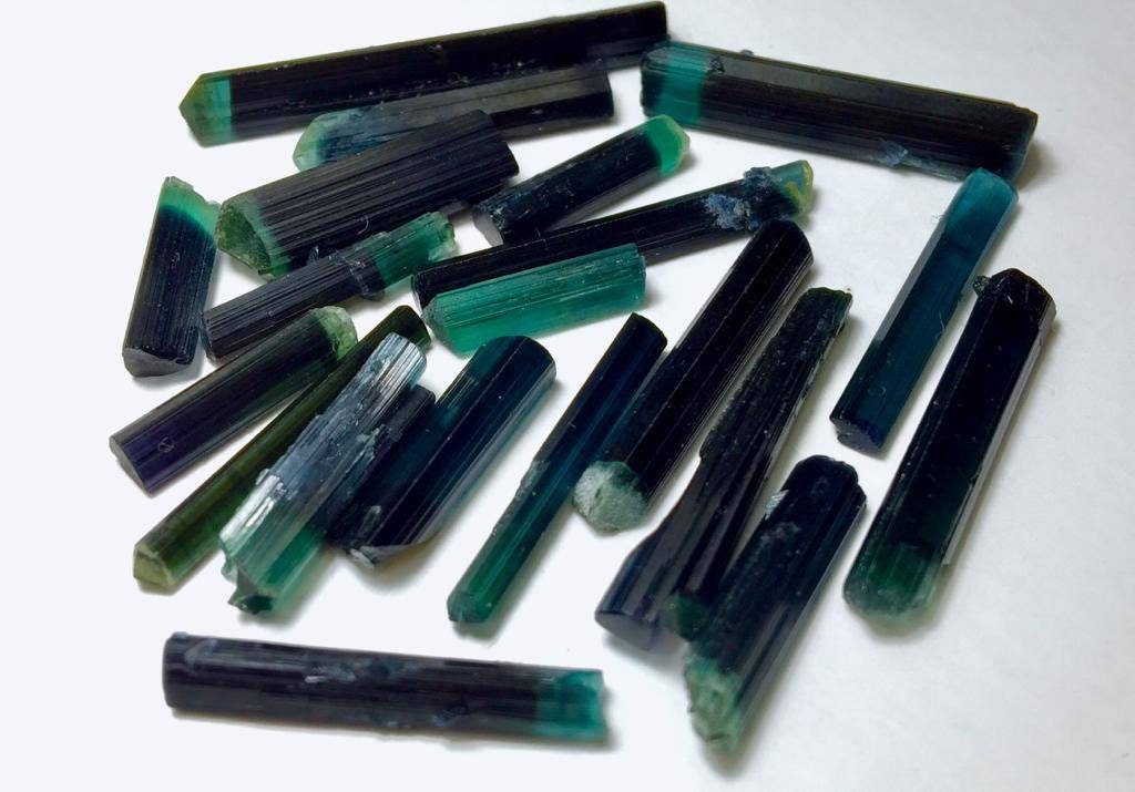 Bi Colour Tourmaline Crystals