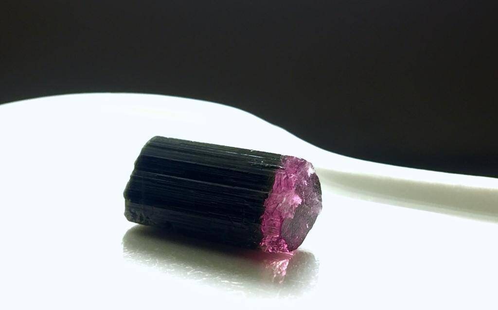 Bi Colour Tourmaline Crystal