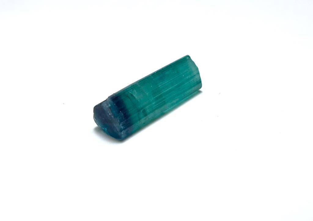 Blue Cap Tourmaline Crystal