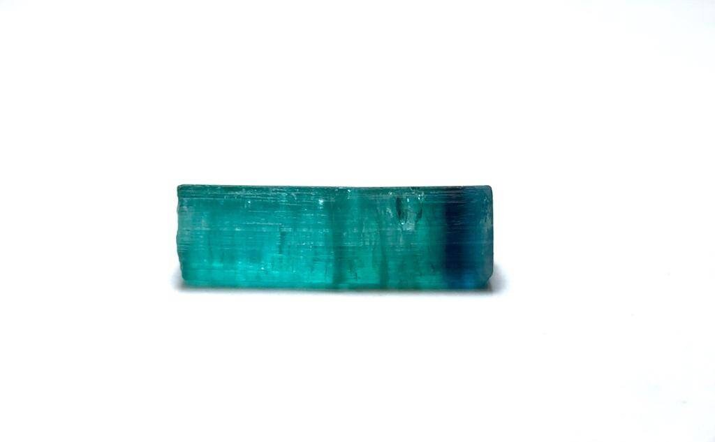 Blue Cap Tourmaline Crystal