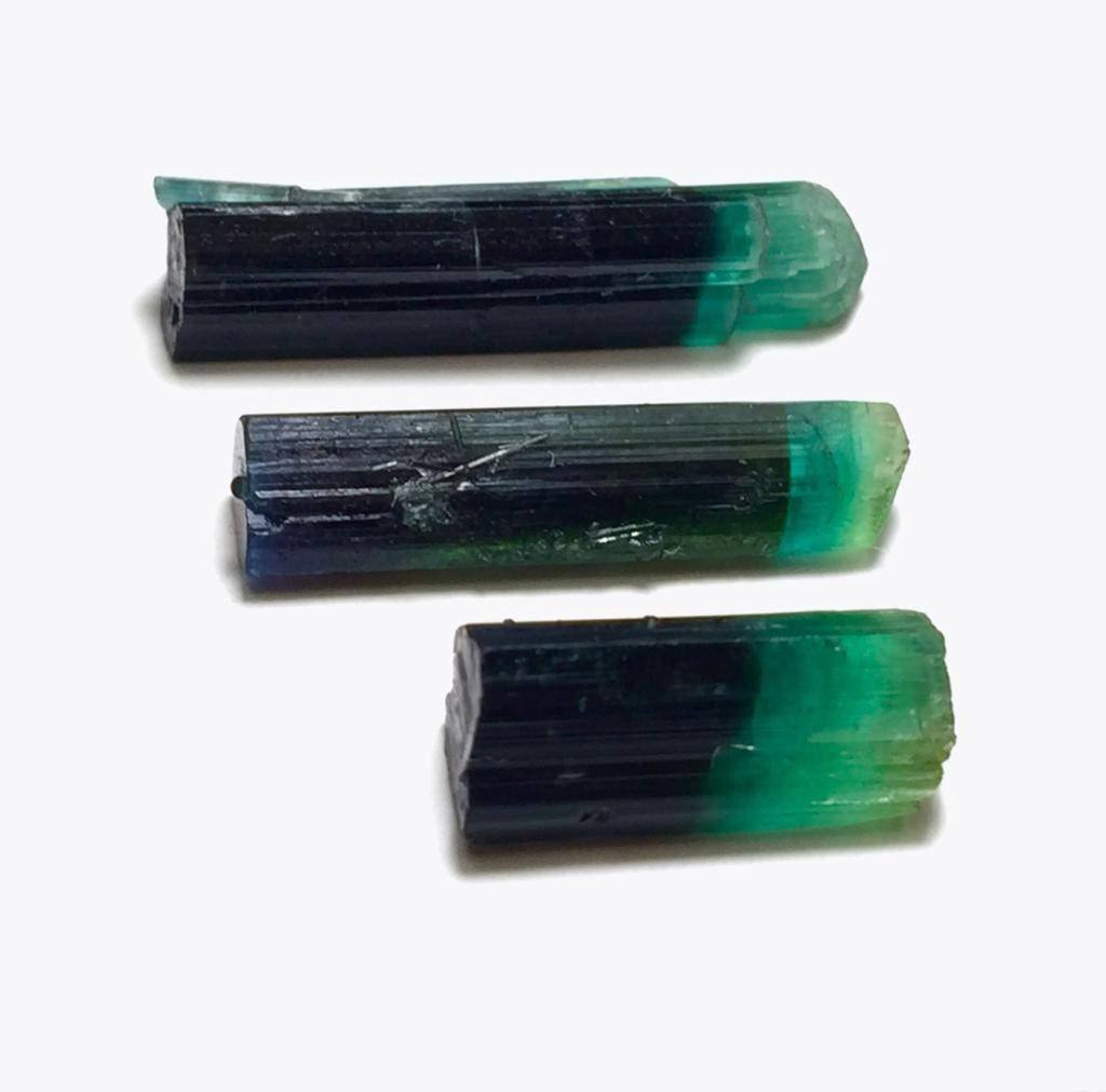 Bi Colour Tourmaline Crystals