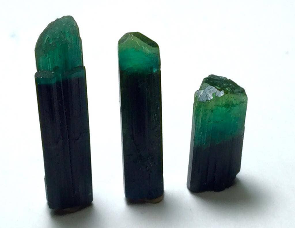 Bi Colour Tourmaline Crystals