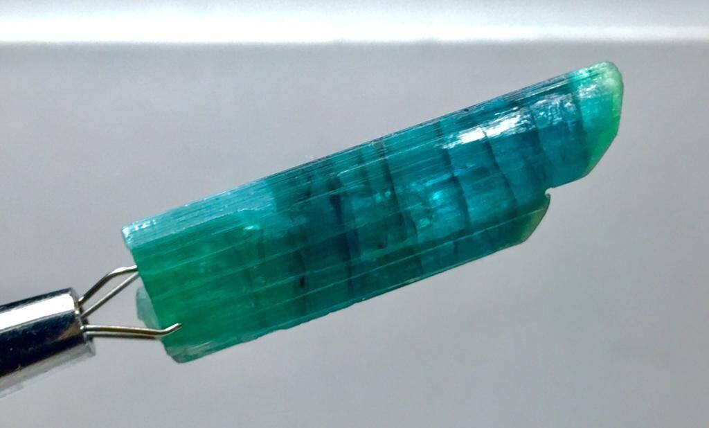 Blue Indicolite Tourmaline Crystal