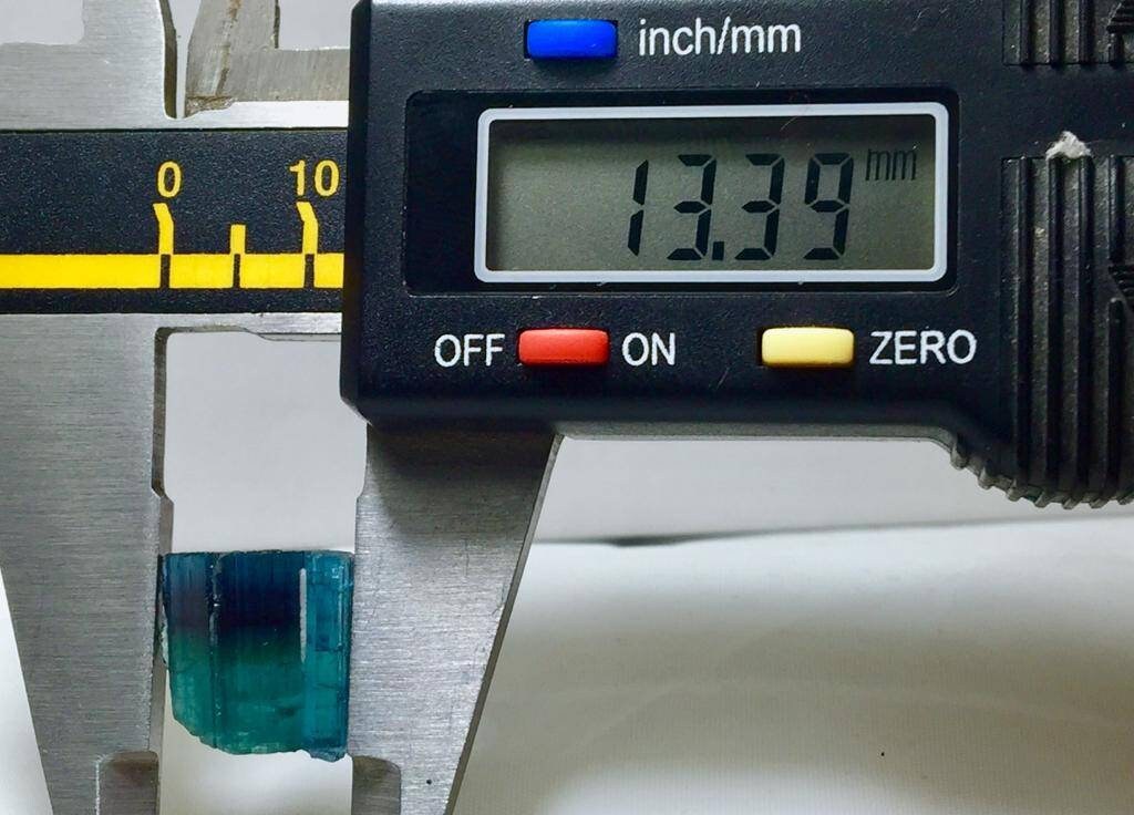 Ink Blue Tourmaline Crystal