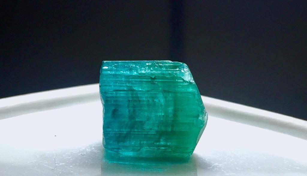 Sea Blue Tourmaline Crystal