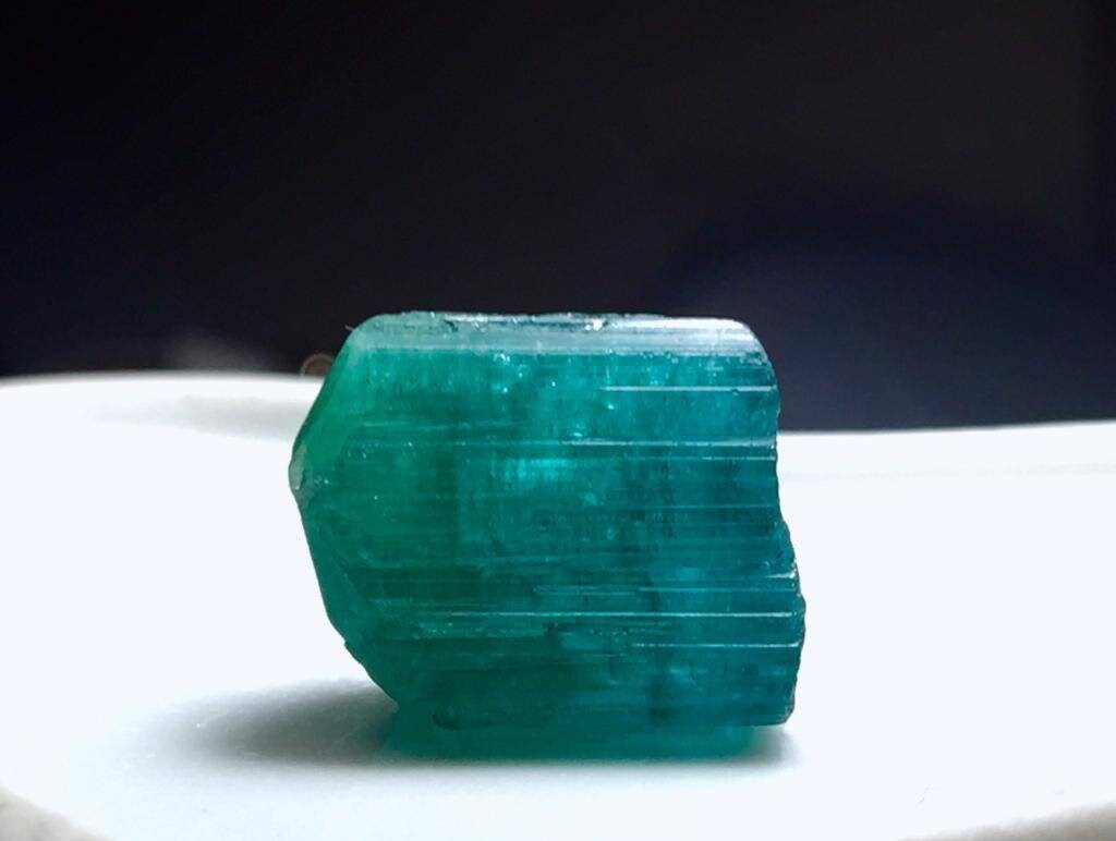 Sea Blue Tourmaline Crystal