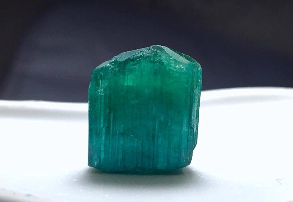 Sea Blue Tourmaline Crystal