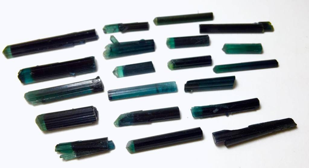 Bi Colour Tourmaline Crystals