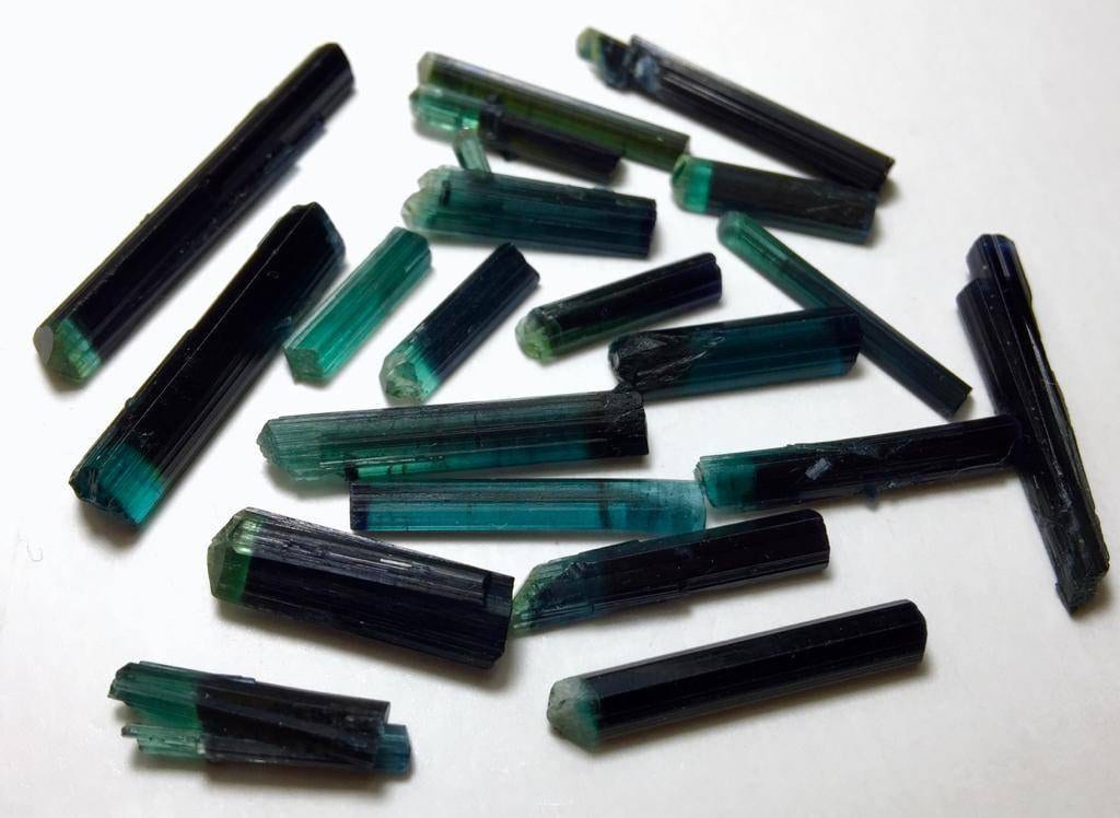 Bi Colour Tourmaline Crystals