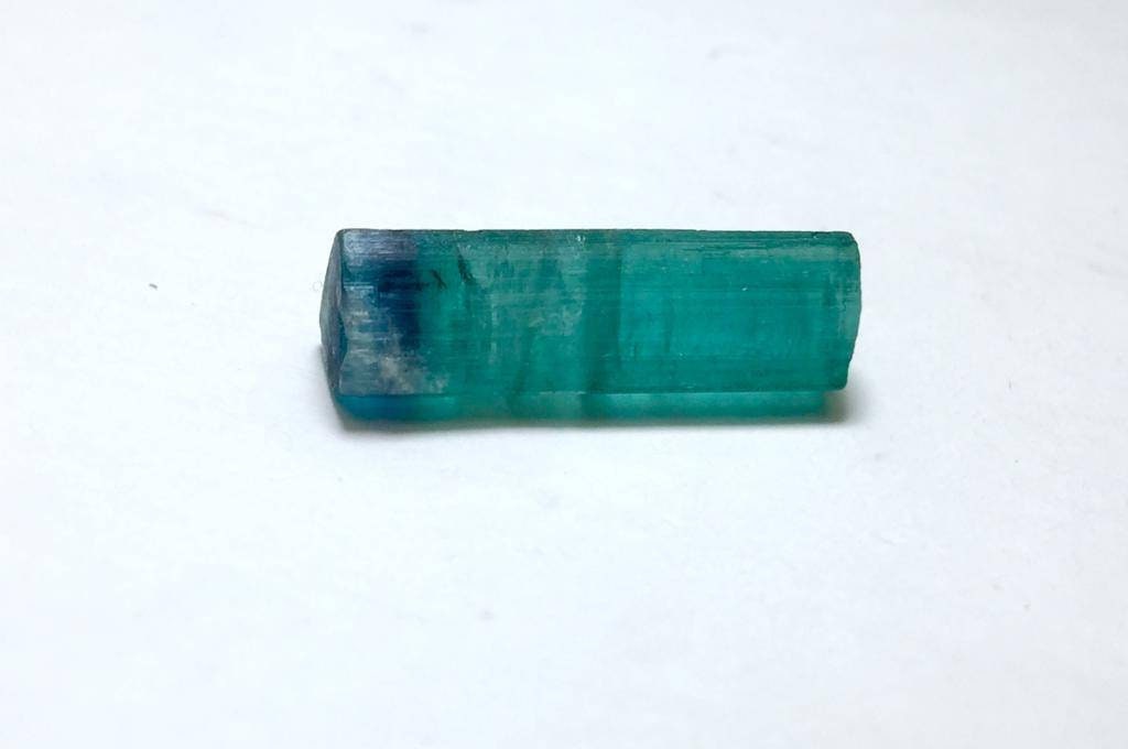 Blue Cap Tourmaline Crystal