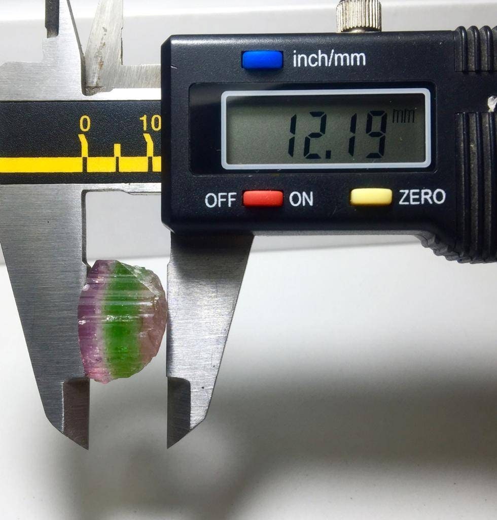 Purple Cap Tourmaline Crystal