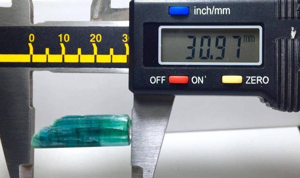 Blue Indicolite Tourmaline Crystal