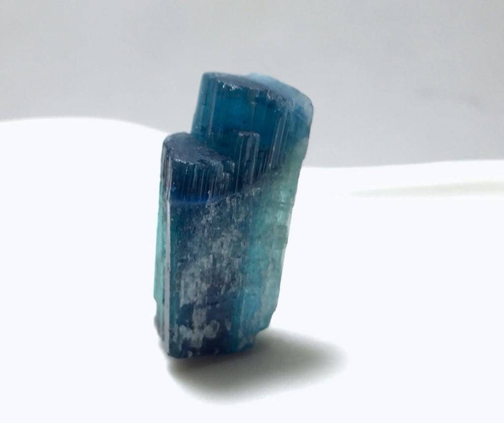 Natural Indicolite Tourmaline Crystal Spray - Afghanistan Peche Mine