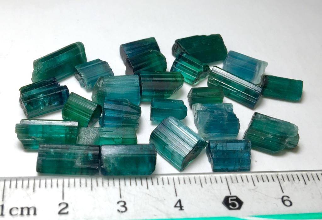 Blue Tourmaline Crystals
