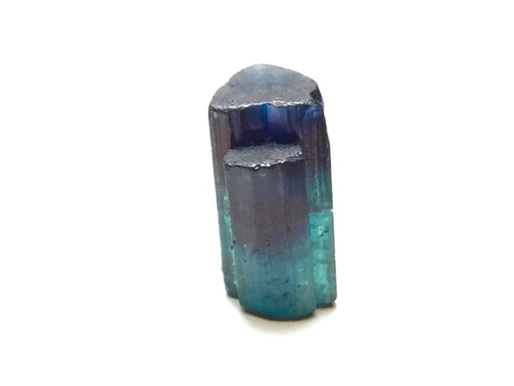 Blue Cap Tourmaline Crystal
