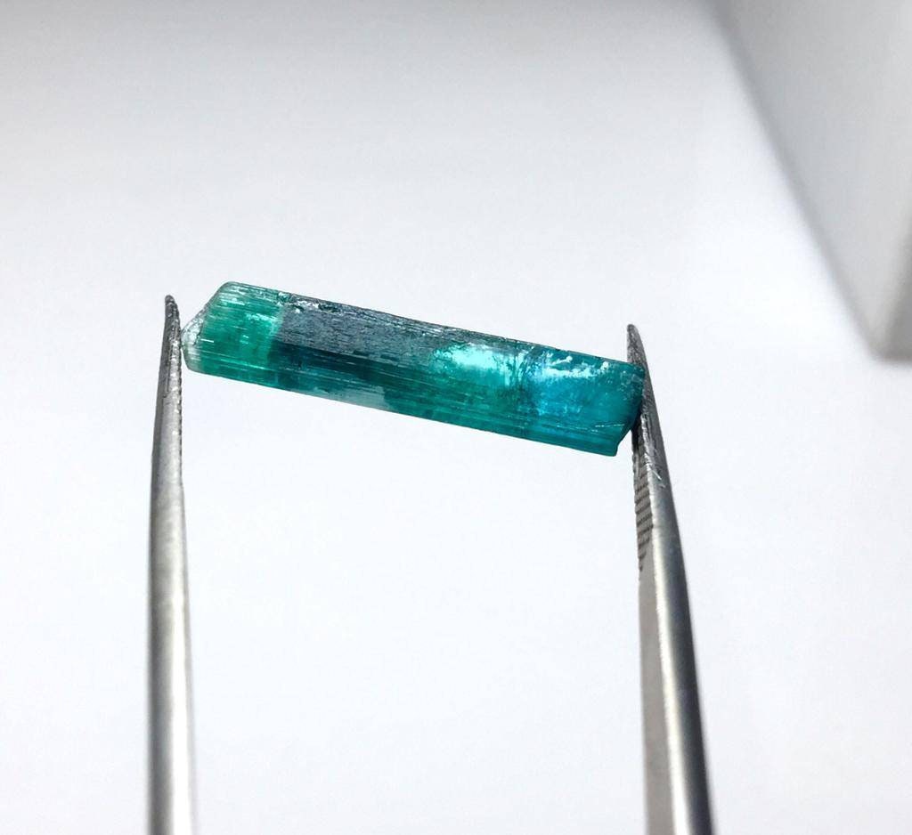 Tri Colour Tourmaline Crystal