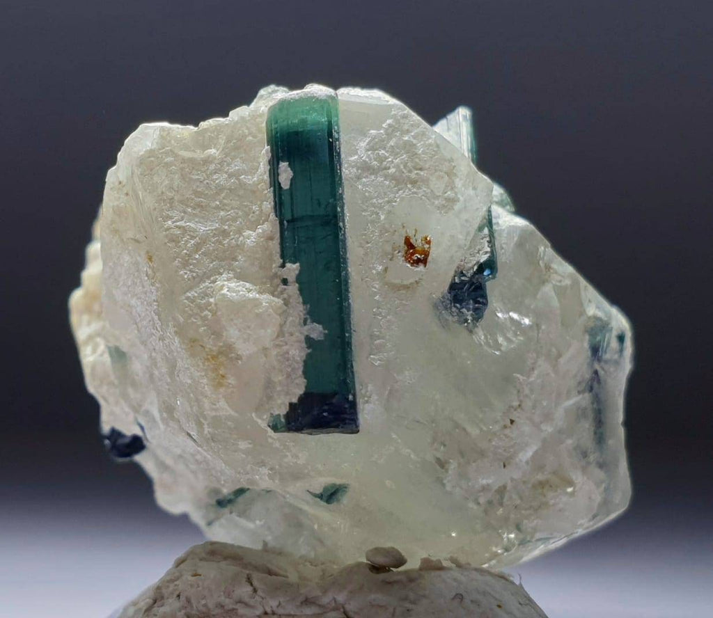 Natural Blue Indicolite Tourmaline Specimen, Afghanistan