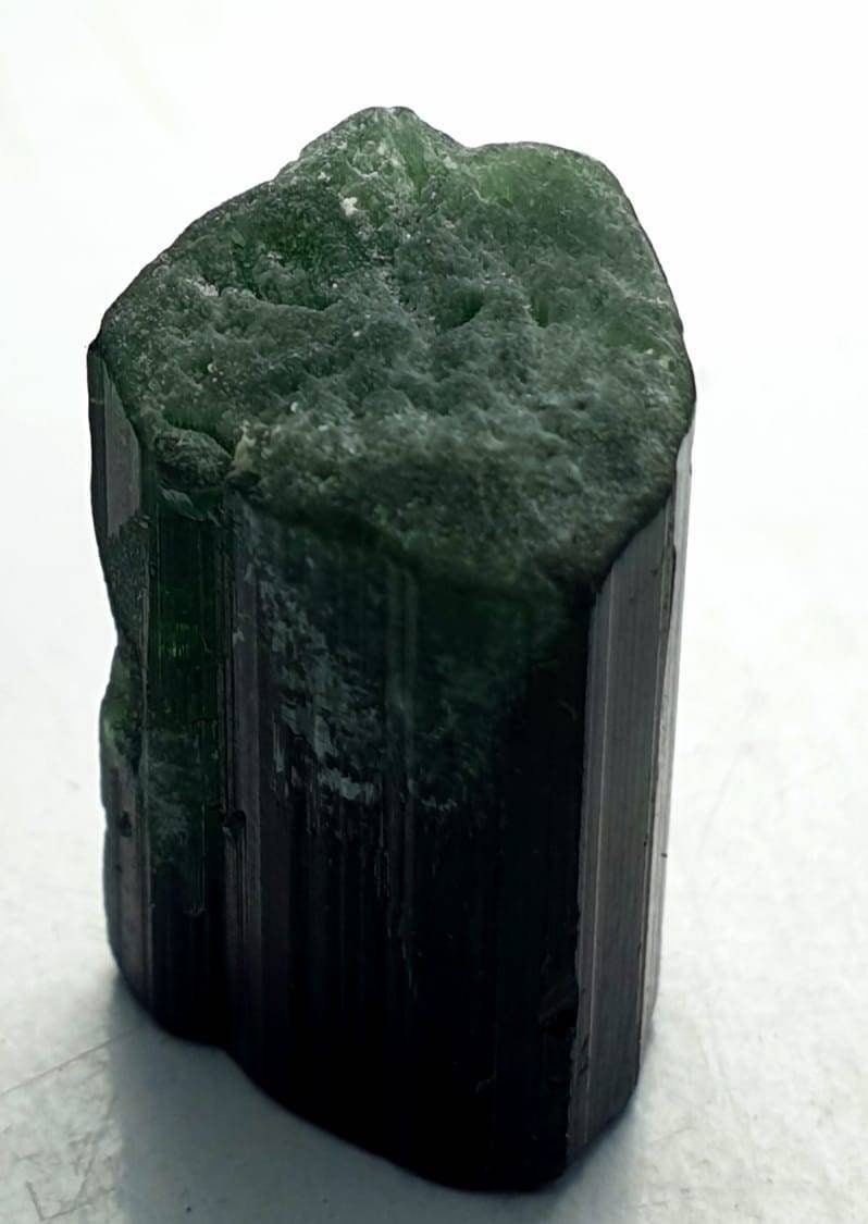 Blue Cap Tourmaline Crystal