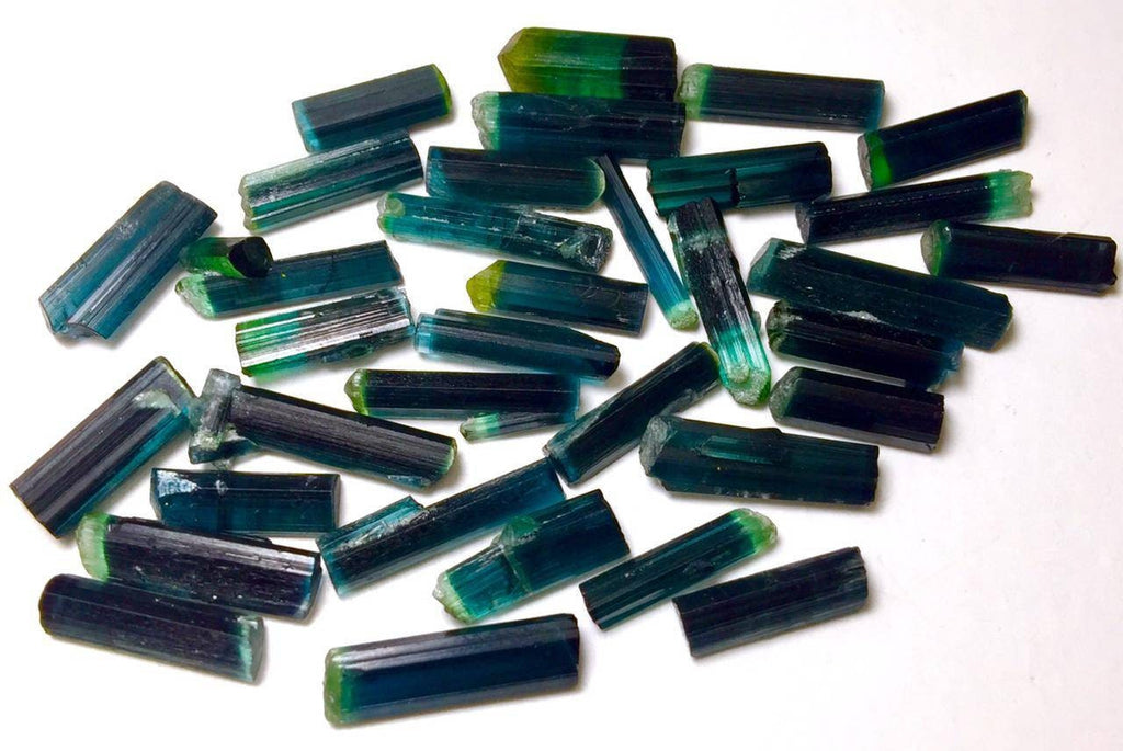 Indicolite Blue Tourmaline Crystals