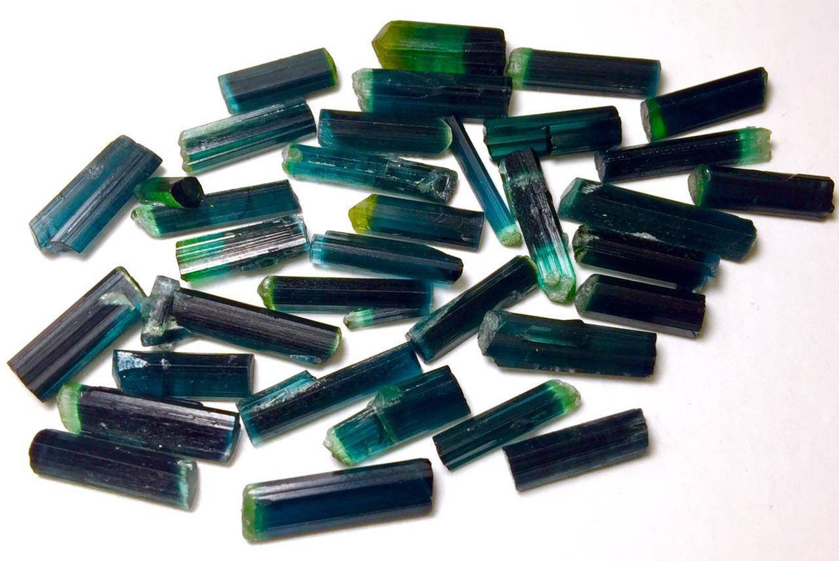 Indicolite Blue Tourmaline Crystals