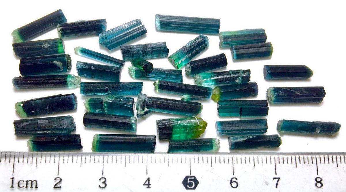 Indicolite Blue Tourmaline Crystals