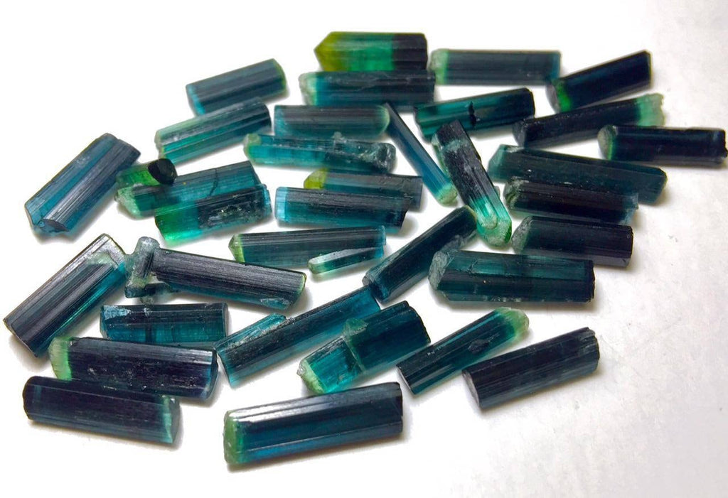 Indicolite Blue Tourmaline Crystals