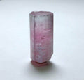 Natural Pink Tourmaline Crystal: 14 Carat Bi-Color Gemstone