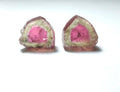 Watermelon Tourmaline Slices