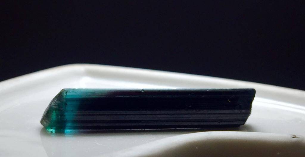 Bi Color Tourmaline Crystal