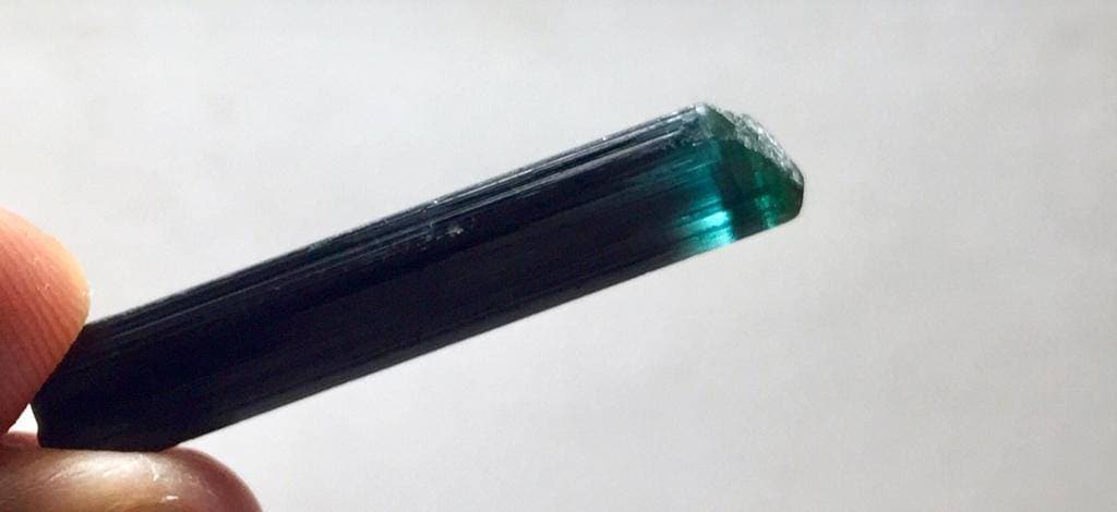 Bi Color Tourmaline Crystal