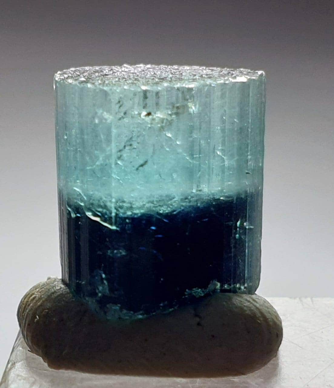 Bi Colour Tourmaline Crystal
