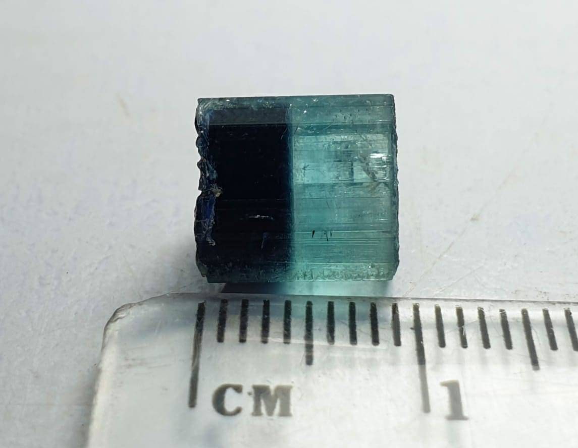 Bi Colour Tourmaline Crystal