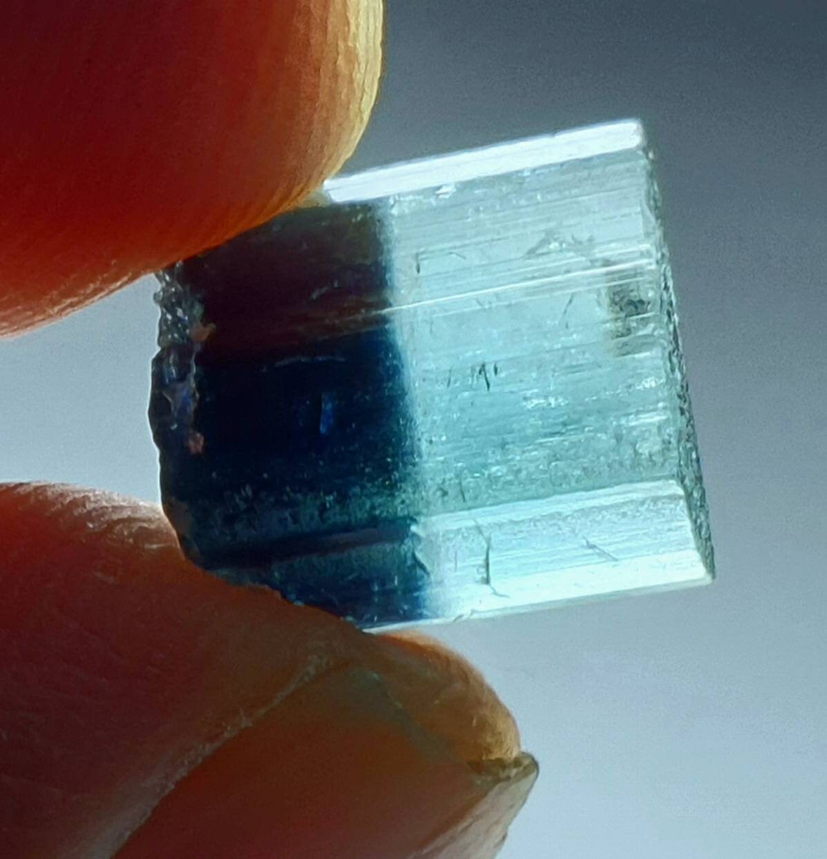 Bi Colour Tourmaline Crystal