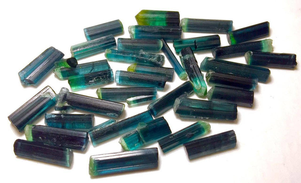 Indicolite Blue Tourmaline Crystals