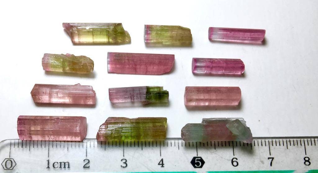 Paprok Tourmaline Crystals lot