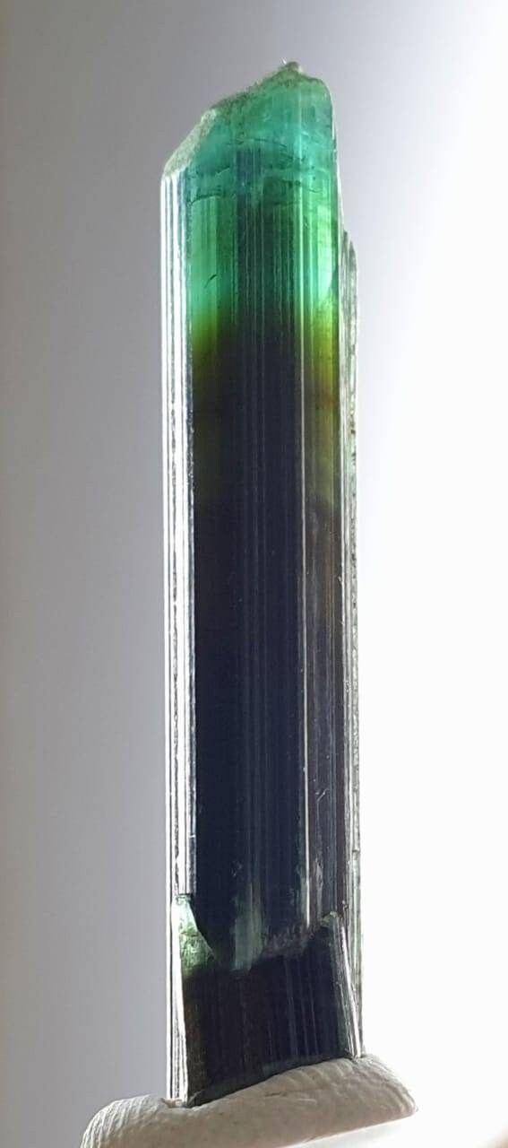 Bi Colour Tourmaline Crystal