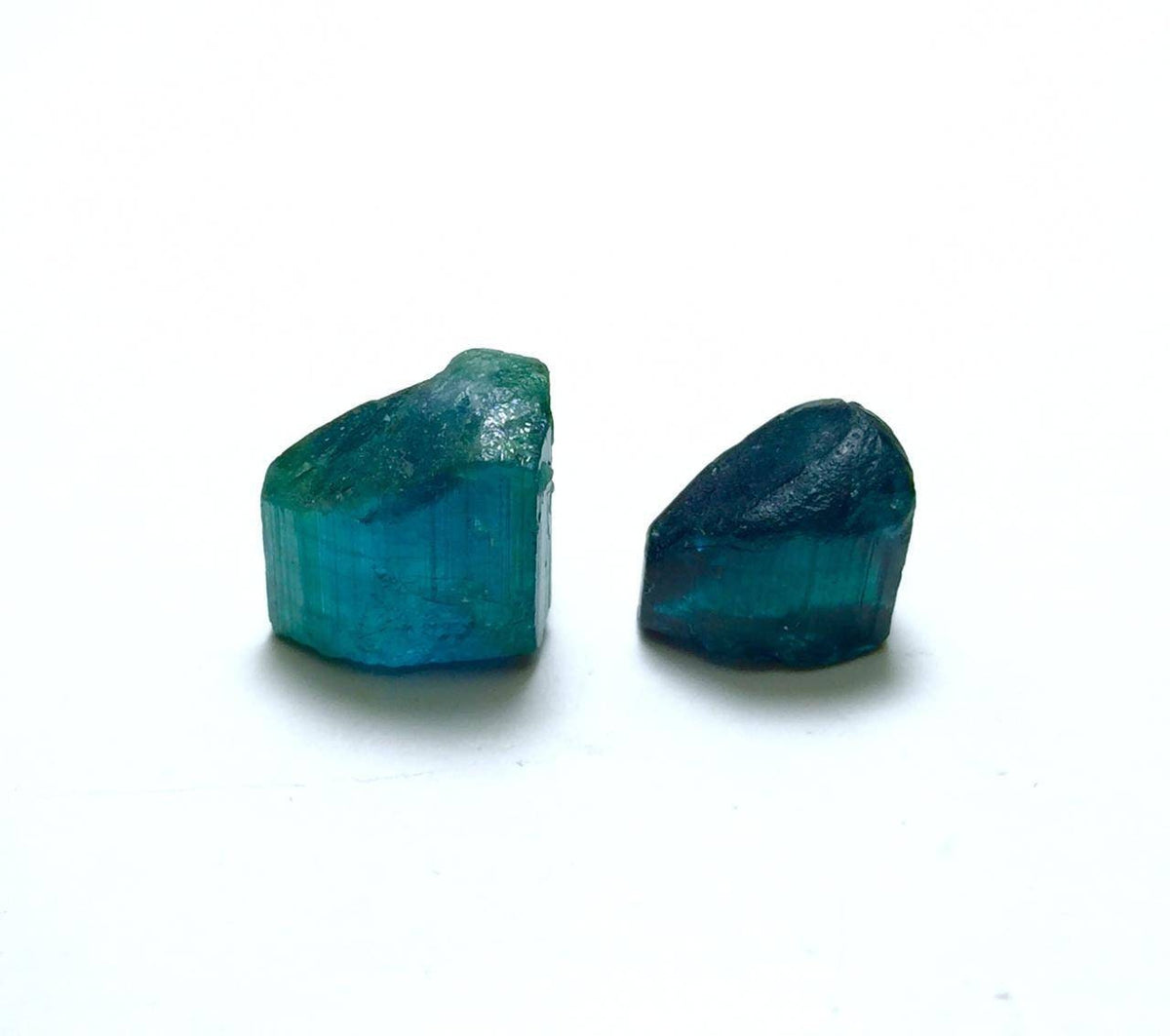 Sea Blue Tourmaline Crystals